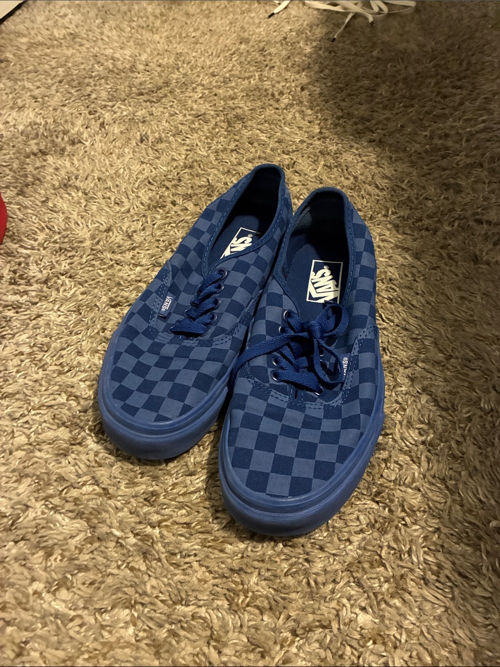 Vans Authentic Checkerboard - Blue